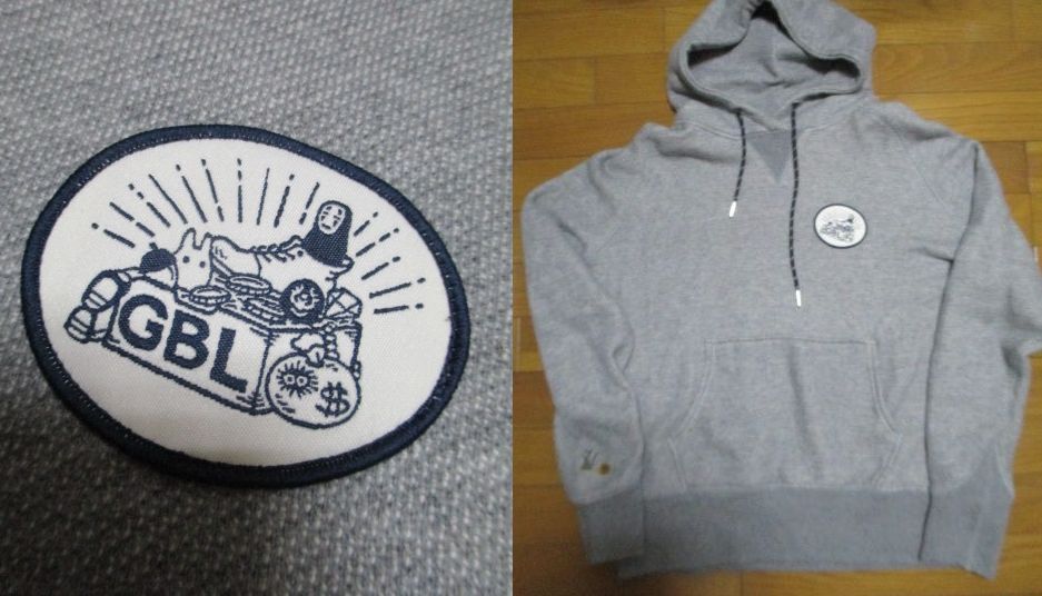 正規品 GBL ジブリ パーカー Lサイズ 刺繍 ジジ 魔女の宅急便 正規品 GBL ジブリ パーカー Lサイズ 刺繍 ジジ 魔女の宅急便
