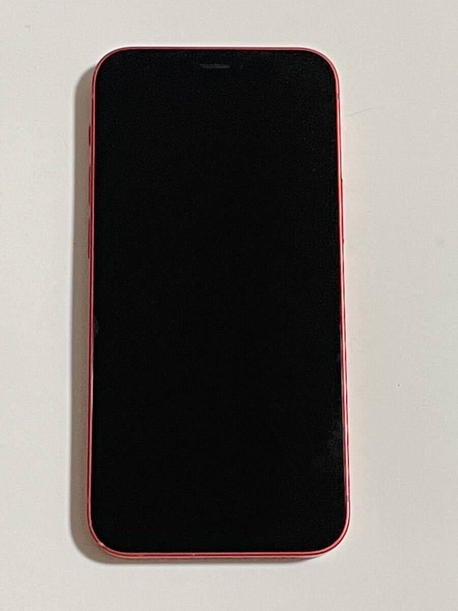 【ジャンク品】iPhone12mini 本体 128GB SIMフリー ジャンク SIMフリー iPhone12mini 128GB 18.0 (PRODUCT) RED