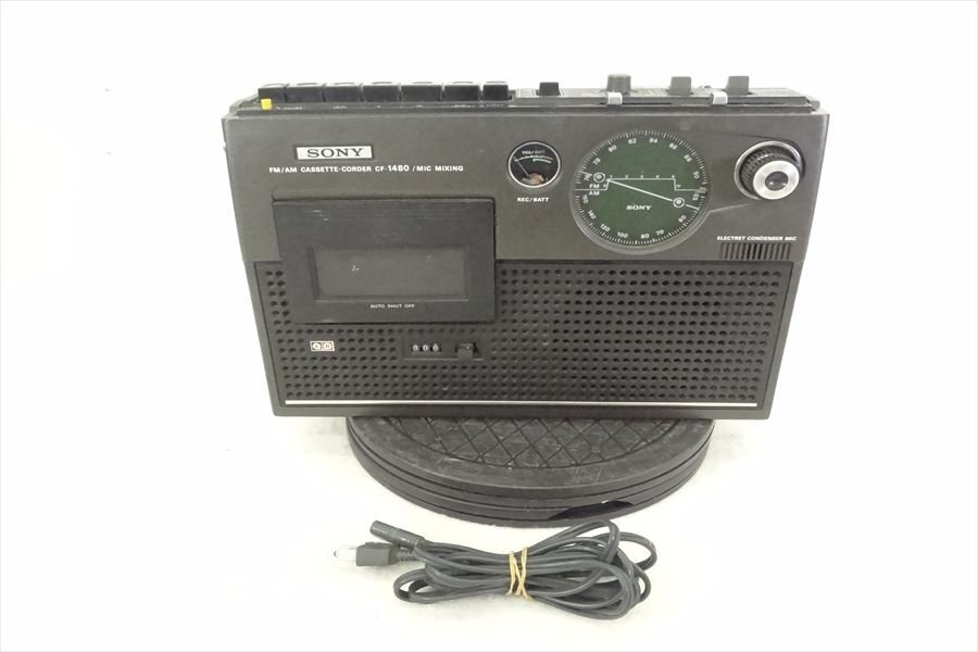 ▼ SONY ソニー CF-1480 ラジカセ 中古 現状品 241005H3137