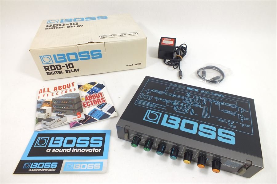 □ BOSS ボス RRD-10 デジタルディレイ 中古 現状品 241006G6657