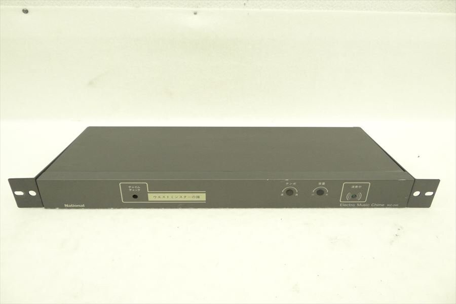 ▼ National ナショナル WZ-245 ミュージックチャイム 中古 現状品 241005H3242