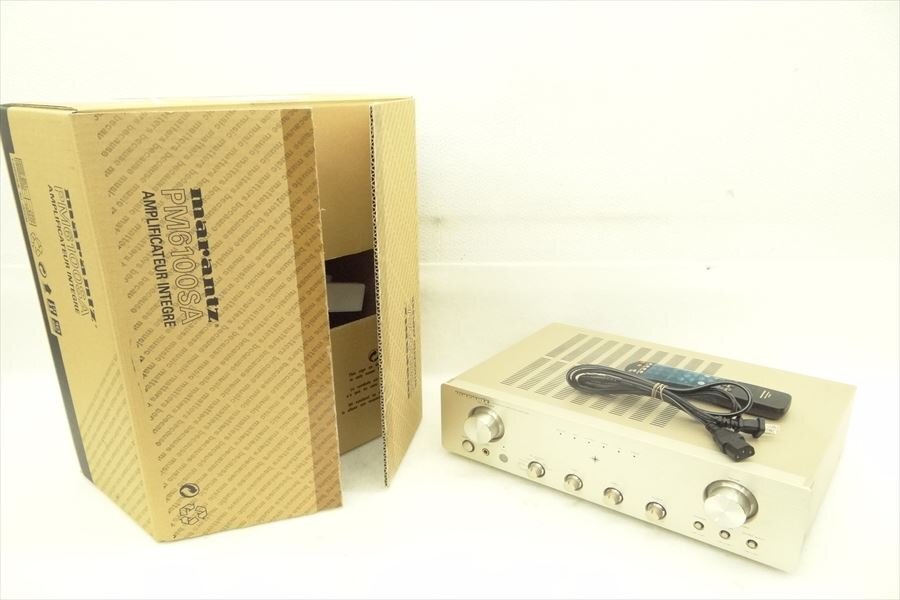 ▼ marantz マランツ PM6100SA アンプ 中古 現状品 241005H3378