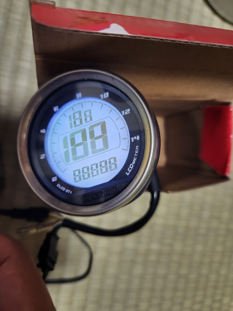タケガワ LCD スピード タコメーター モンキー ゴリラ エイプ タケガワ LCD スピード タコメーター モンキー ゴリラ エイプ