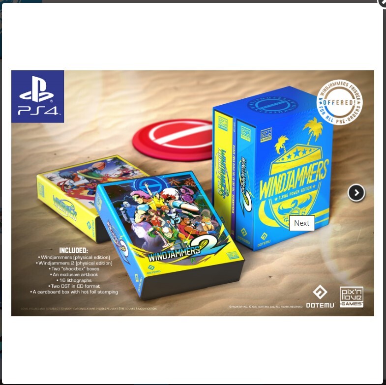 PS4 フライングパワーディスク 1&2 デラックス インテグラル PS4 フライングパワーディスク 1&2 デラックス インテグラル
