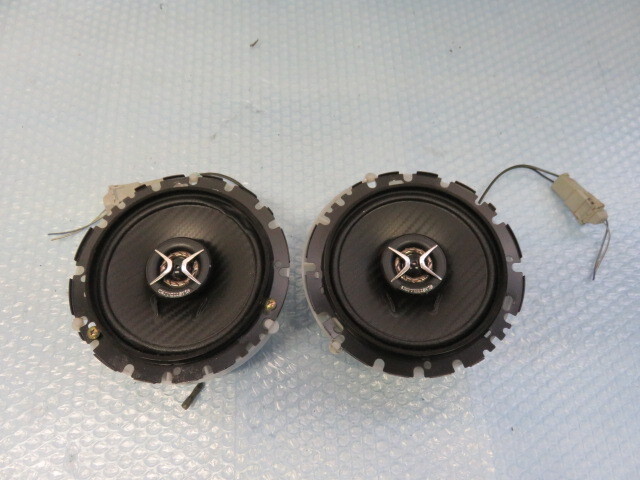 STD2788 保証付/音出しOK カロッツェリア 16cm 2WAY コアキシャルスピーカー/Carrozzeria TS-F1620 MAX150W/