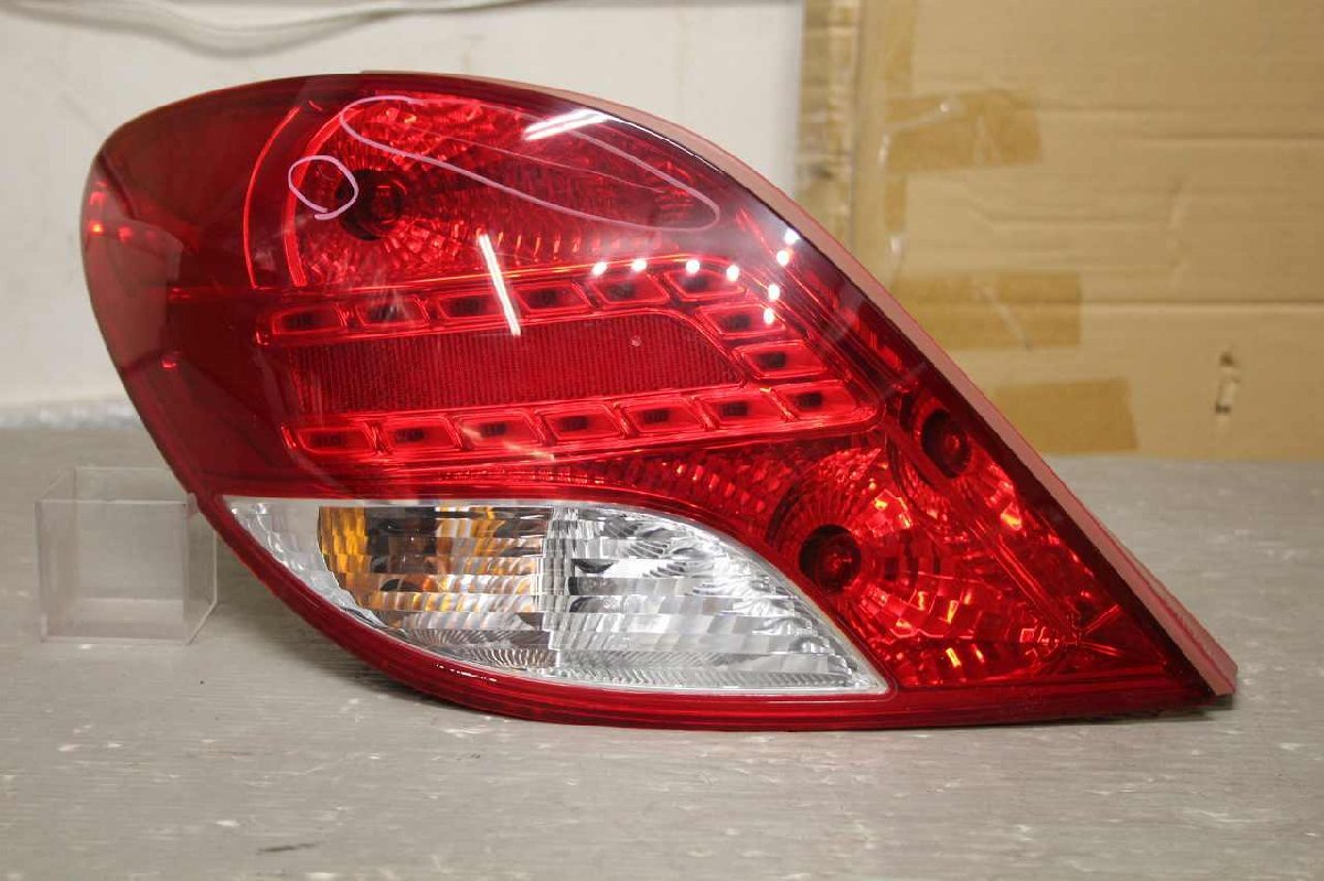 プジョー 207 純正 Visteon 破損無 動作保証 左 テールランプ LED全點燈OK 96 865 660 80 00 Peugeot p049118