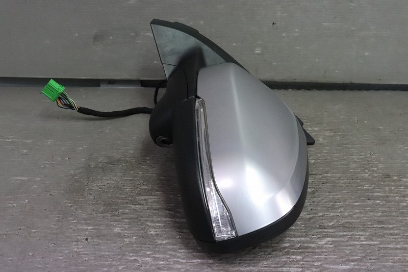 ボルボ V60 右H (FB4164T) 左 ドアミラー 電格 16P＋2P 16ピン＋2ピン ウィンカー シルバー 3304-807 Volvo 左ミラー p045964