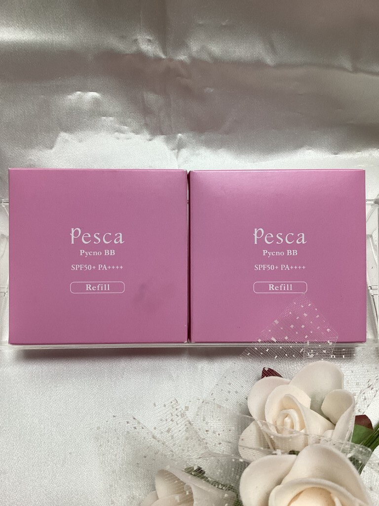 U09007 ペスカ 薬用 セラムファンデーション ピンク レフィル 10g×２個セット 未使用品 送料180円 