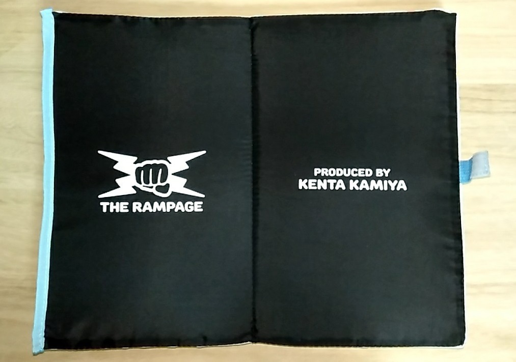 [m14363y z] 神谷健太 produce らんぺのポータブルクッション　THE RAMPAGE LIVE TOUR 2019 THROW YA FIST