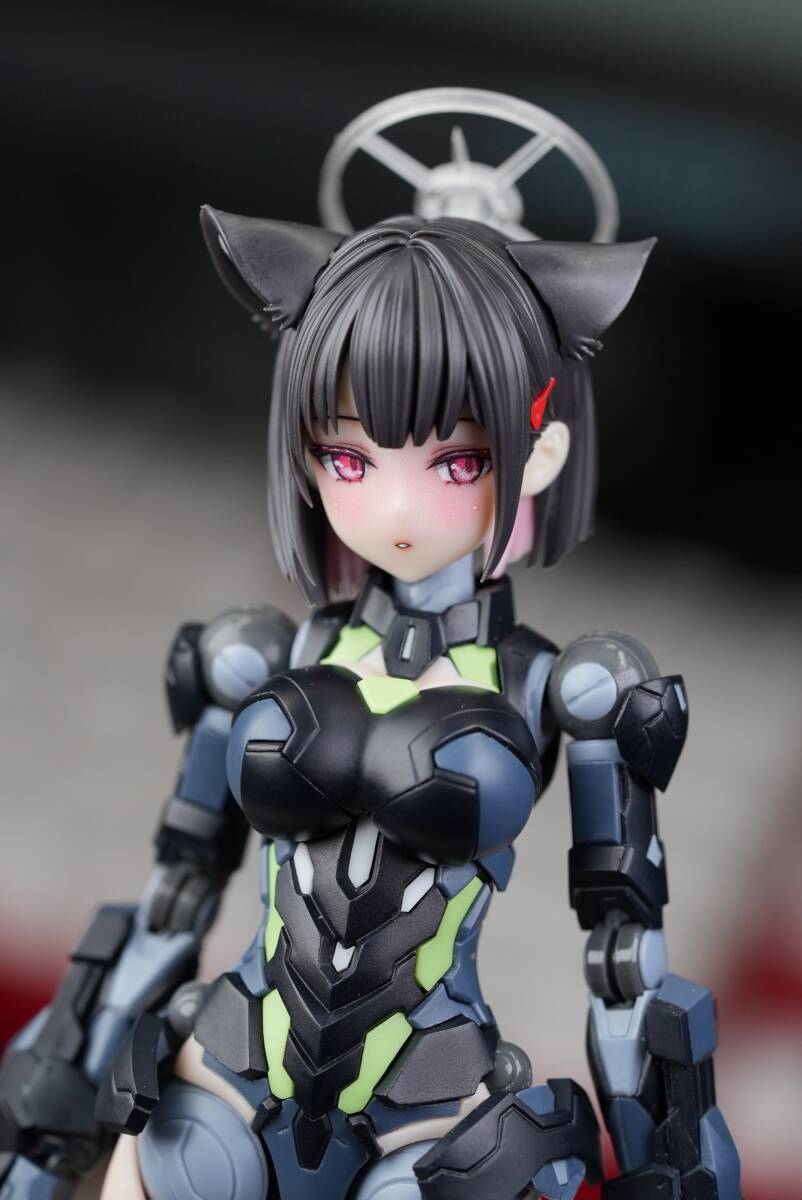 ブルーアーカイブ ヘッドパーツセット カズサ muscuto muscuto カズサ フェイスパーツセット ブルーアーカイブ メガミ