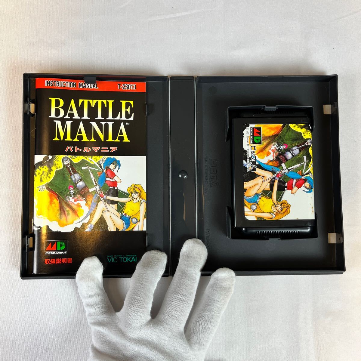 メガドライブ バトルマニア BATTLE MANIA VIC東海 MD GENESIS 箱