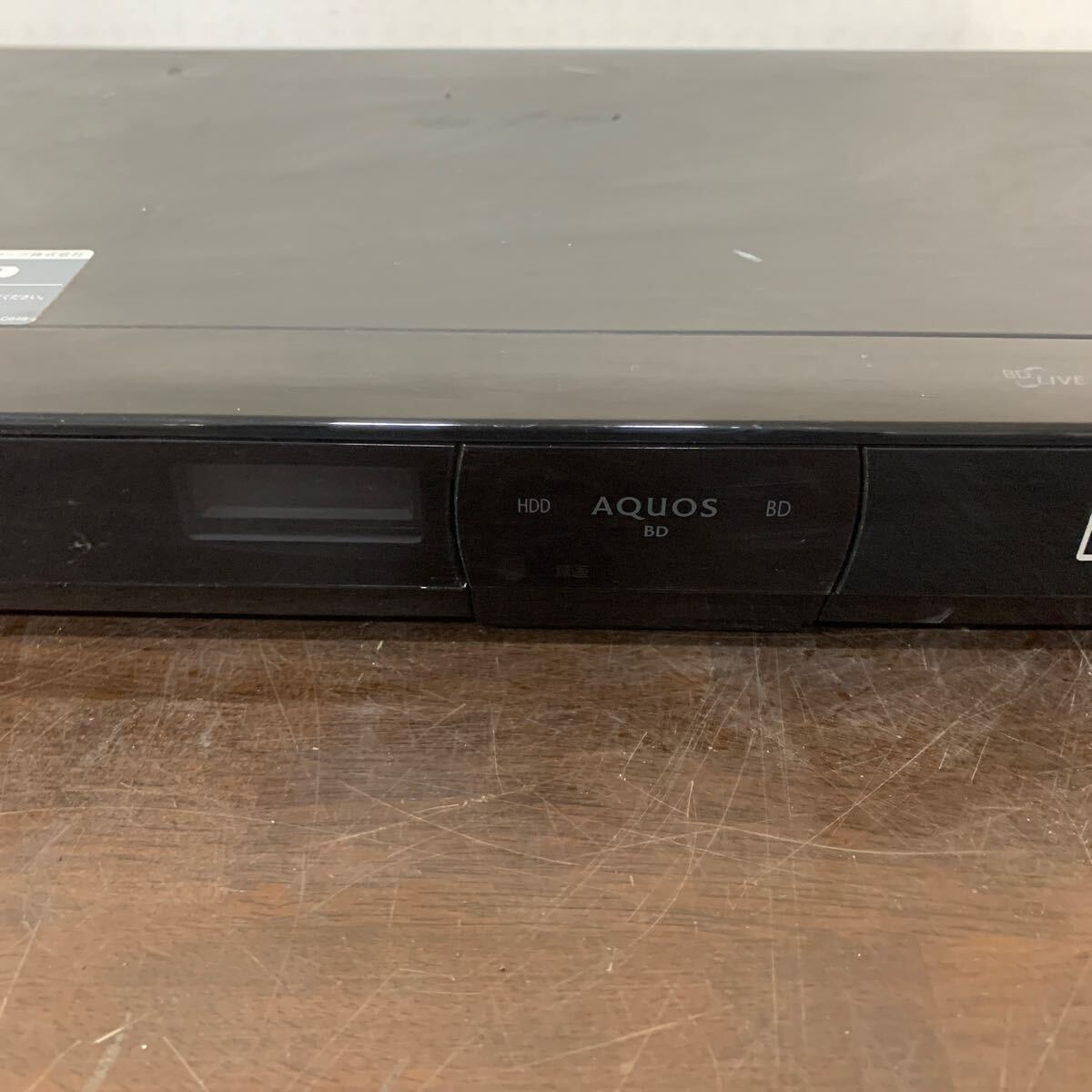 TONO☆ZA0184☆SHARP ブルーレイディスクレコーダー BD-S520