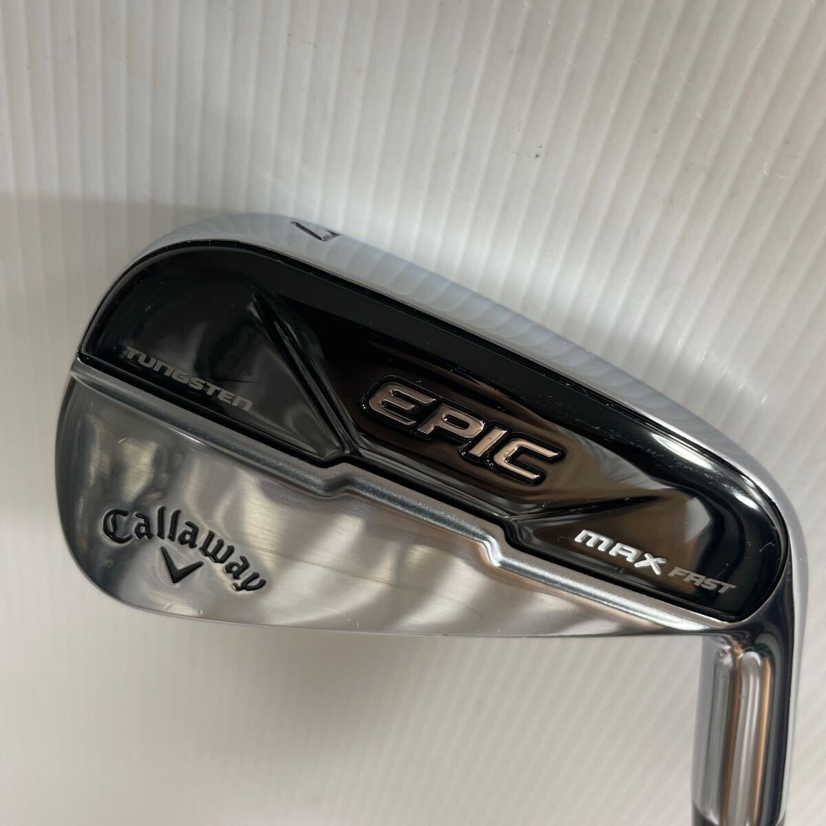 美品Callaway EPIC max FAST 7番単品アイアン Zelos7 単品7番アイアン Callaway EPIC MAX FAST #7 ZELOS7 Sフレックス