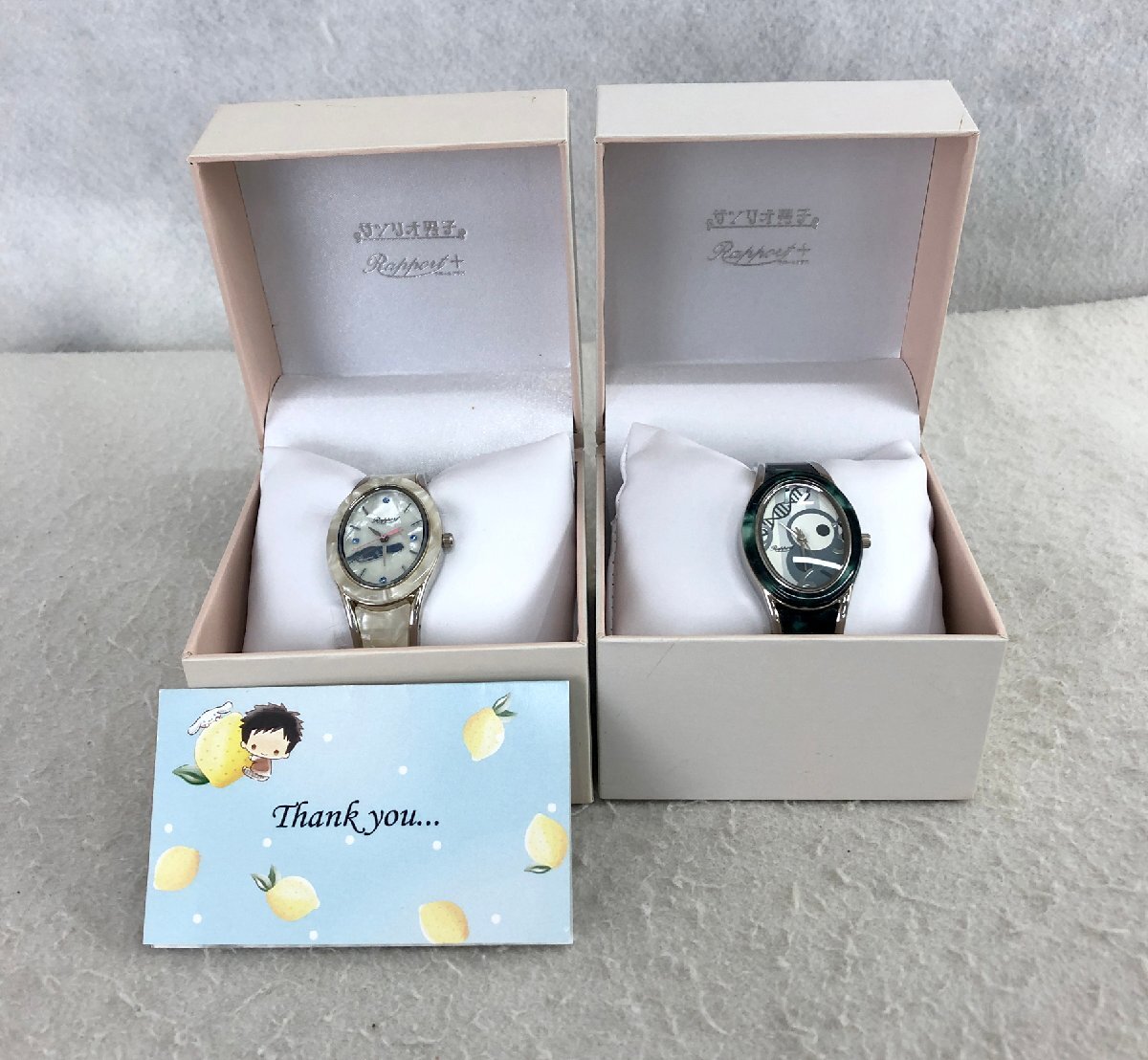 ★中古品★腕時計2点セット サンリオ男子 バングルウォッチ 菅見直樹/源誠一郎 Sanrio サンリオ