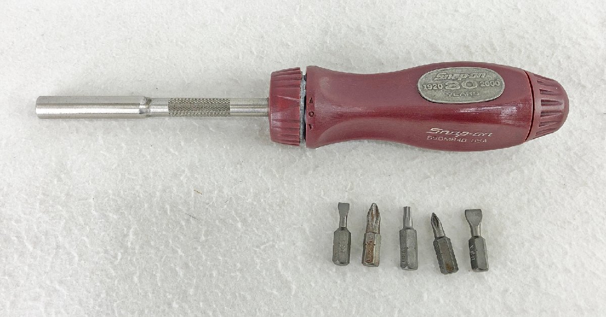 ★中古品★ラチェットドライバー SSDMR4B 80th Anniversary Snap-on