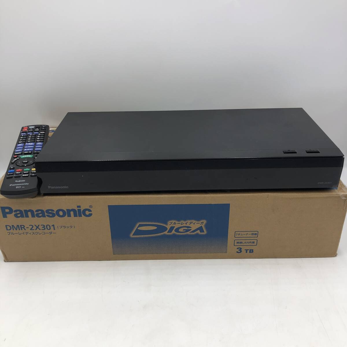 通電確認済】Panasonic パナソニック 3TB 7チューナー Blu-ray 通電確認済】Panasonic パナソニック 3TB 7チューナー Blu-ray