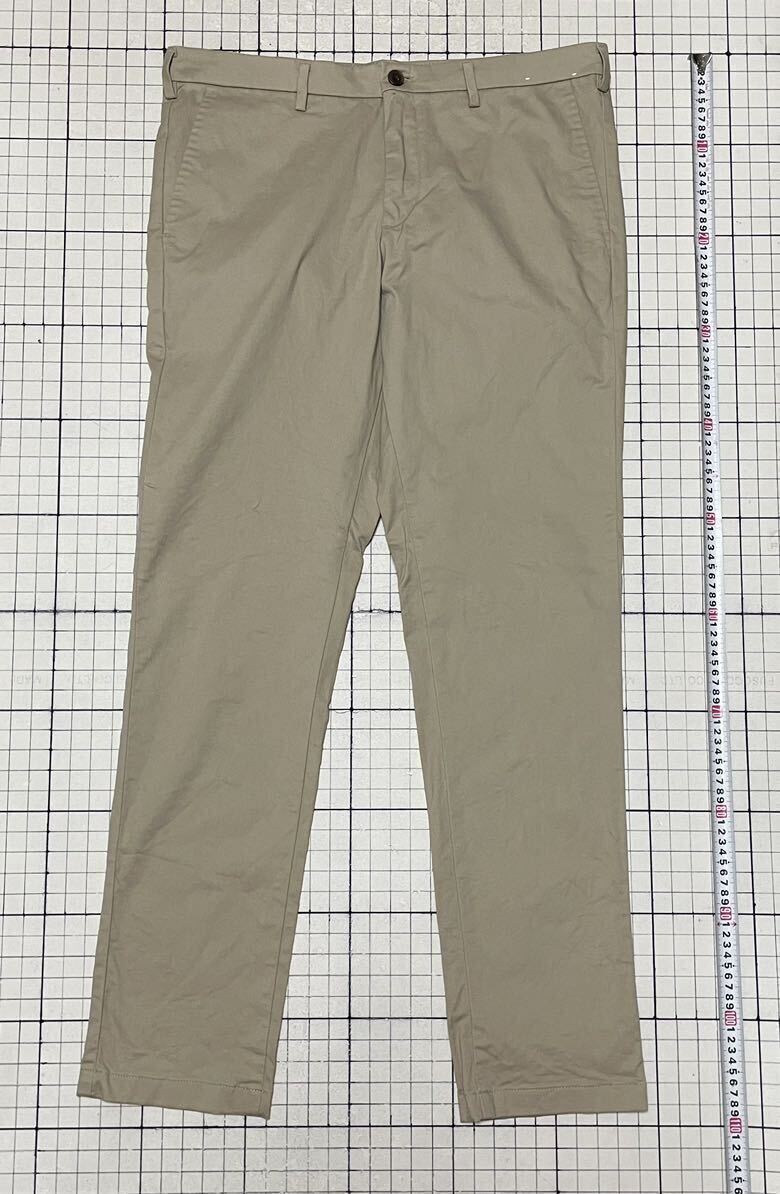 良品 ユニクロ【UNIQLO】スリムフィットノータックチノ チノパン 良品 ユニクロ【UNIQLO】スリムフィットノータックチノ チノパン