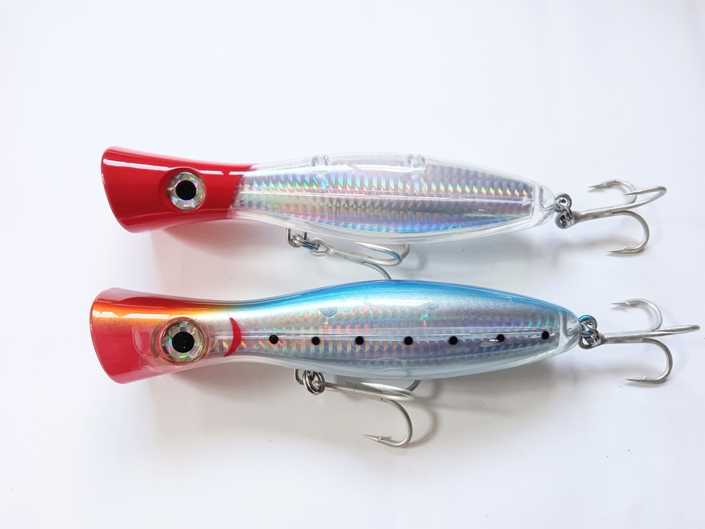 ソルト用 ポッパー 160mm 80g 2色セット イワシ・レッドヘッド ソルト用 ポッパー 160mm 80g 2色セット イワシ・レッドヘッド