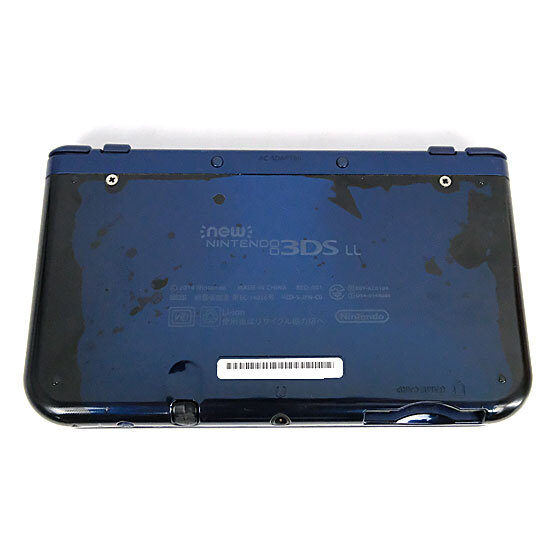 中古】任天堂 Newニンテンドー3DS LL メタリックブルー 中古】任天堂 Newニンテンドー3DS LL メタリックブルー