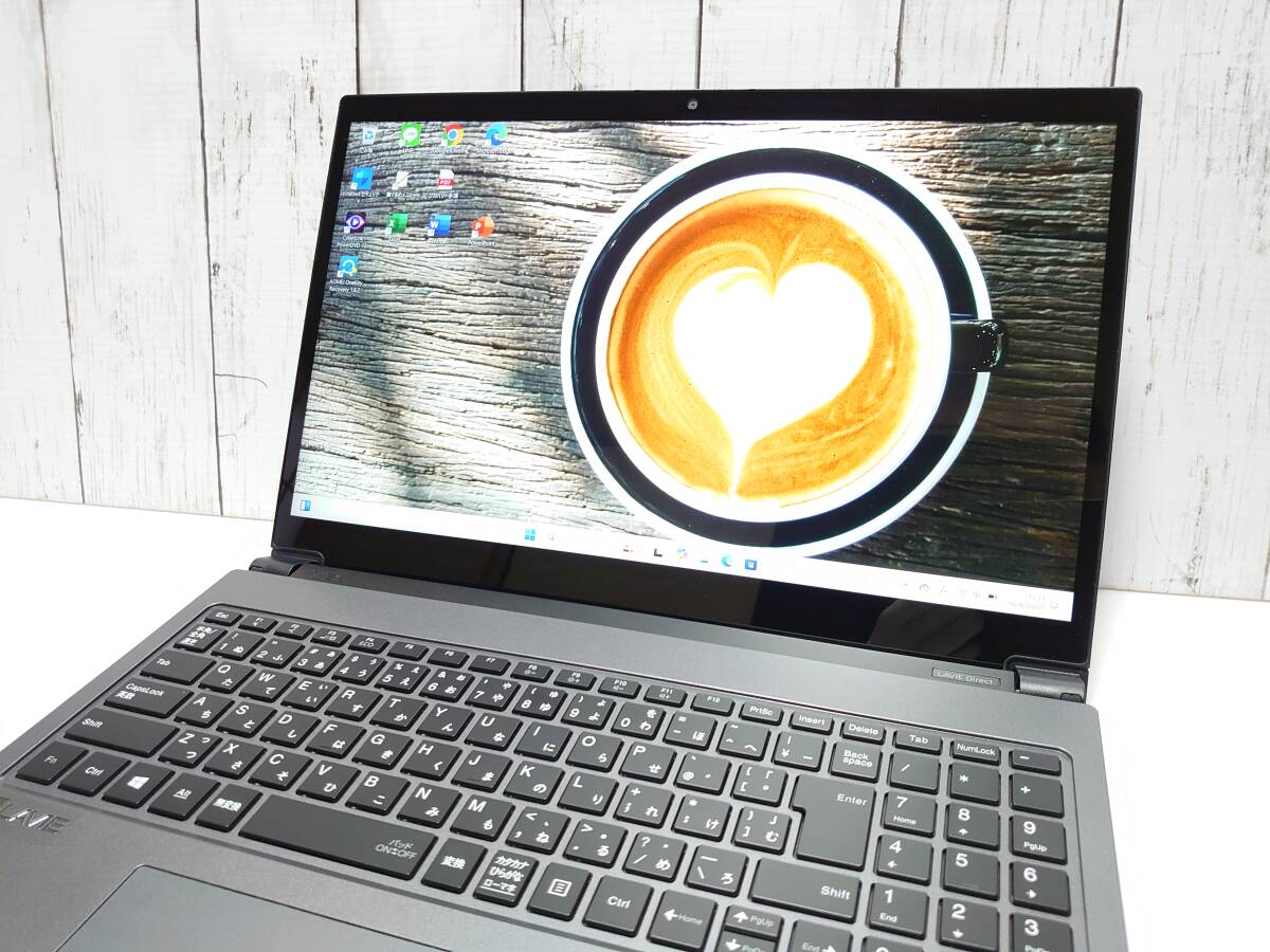 【メモリ32GB★第8世代i7★6コア/12スレッド★新品SSD1TB★IPS液晶】NEC GN227BAGE★Core i7-4.10GHz★Win11★Office2019 H&B★WEBカメラ