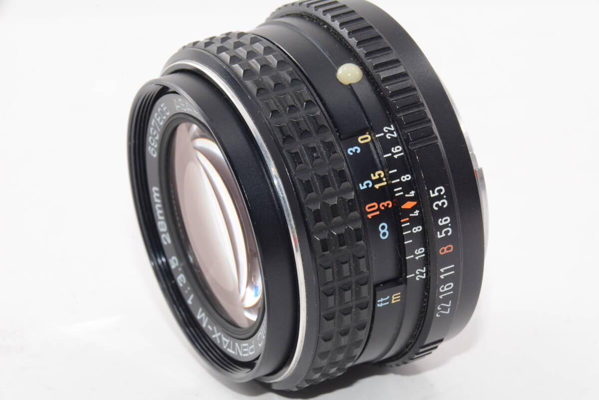 【外観特上級】ペンタックス SMC PENTAX M 28mm F3.5　#m8648