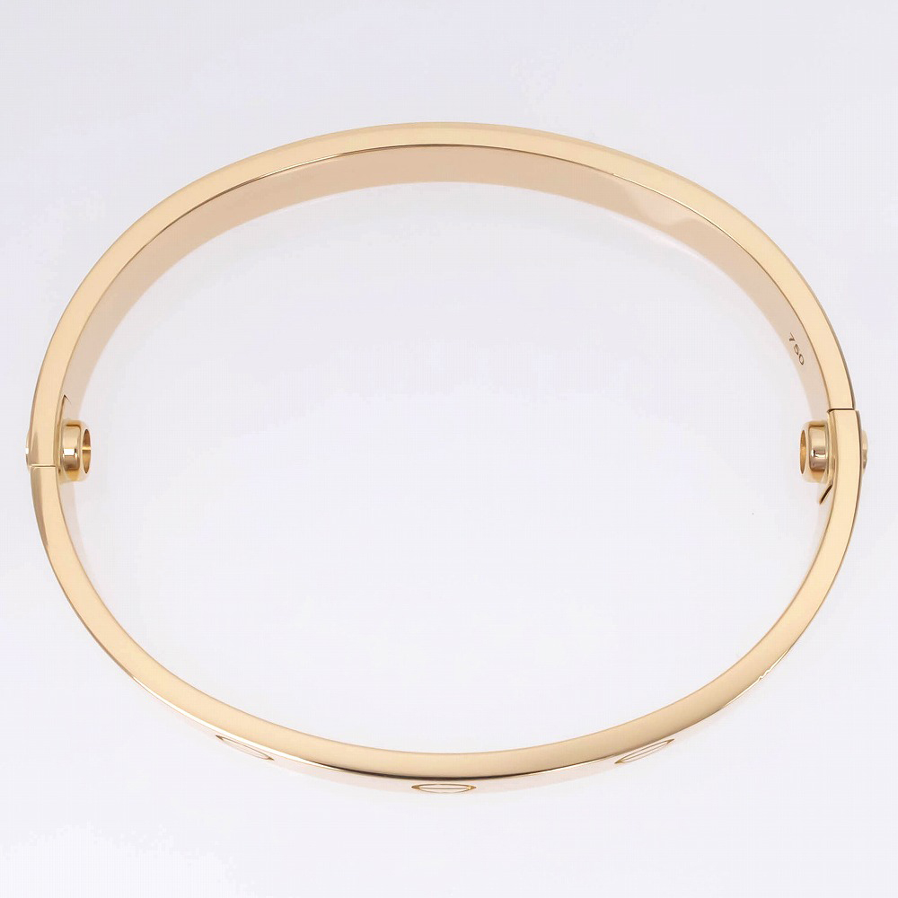 名東】CARTIER カルティエ ラブブレス #16 新型 750YG K18 名東】CARTIER カルティエ ラブブレス #16 新型 750YG K18
