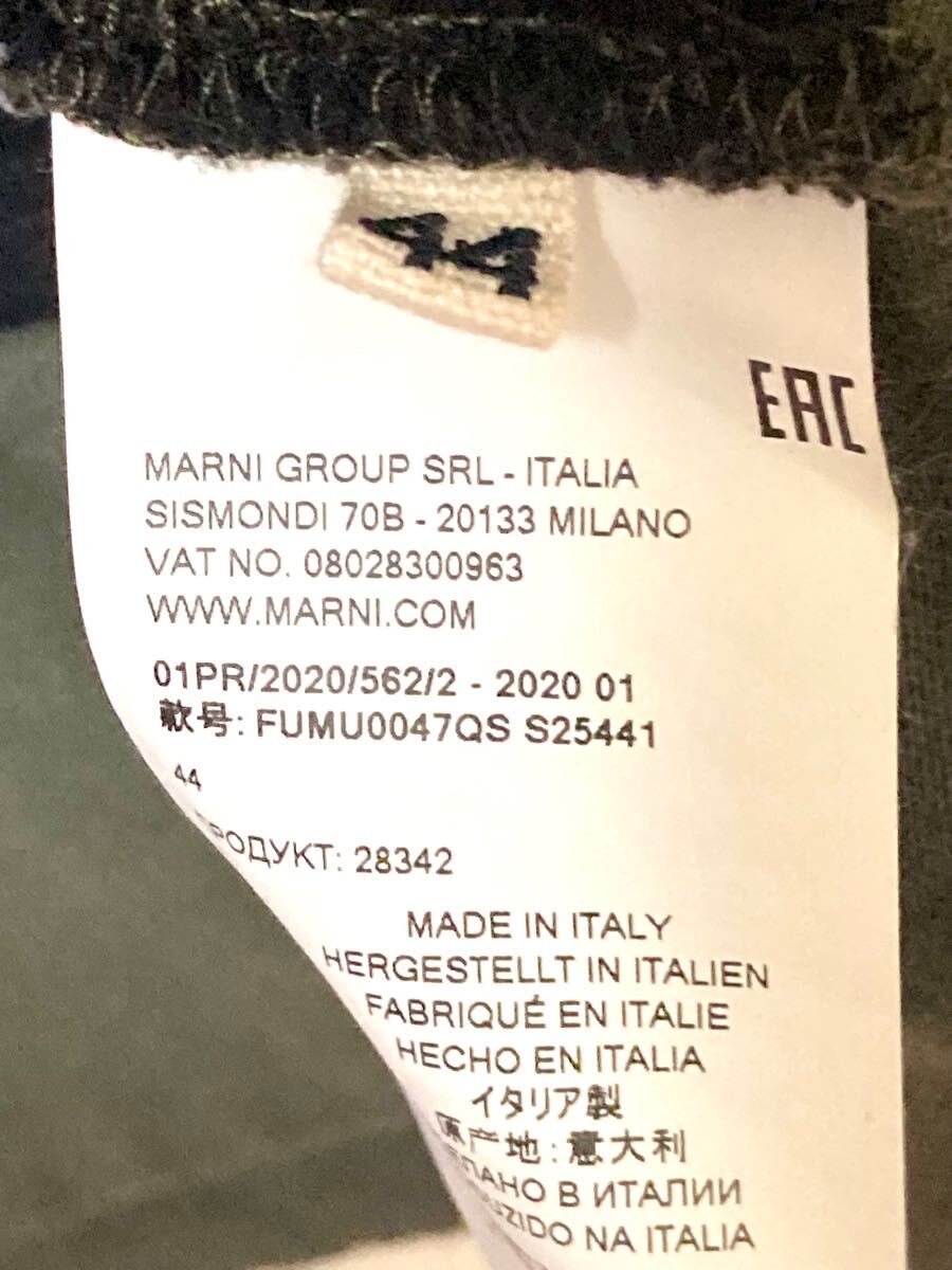 マルニ marni バックロゴ刺繍 ジップアップ パーカー バイカラー マルニ marni バックロゴ刺繍 ジップアップ パーカー バイカラー