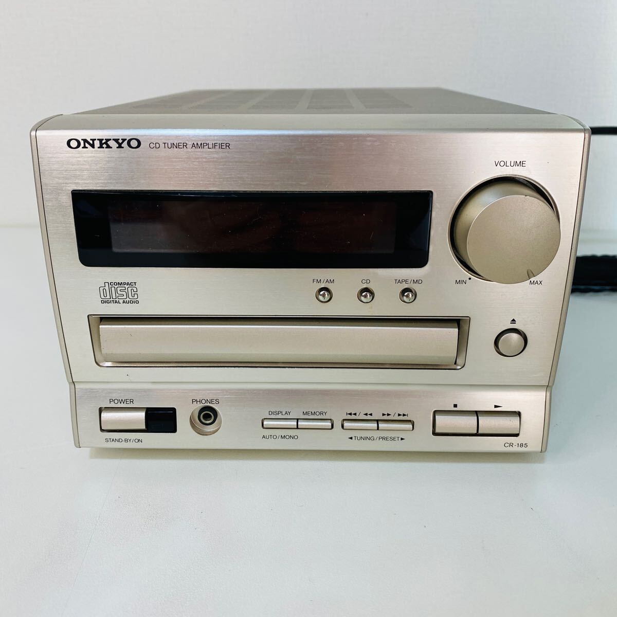 Bibian 比比昂- ONKYO コンポ「CR-185」オンキョーMD/CD/ラジオ Bibian 比比昂- ONKYO コンポ「CR-185」オンキョーMD/CD/ラジオ