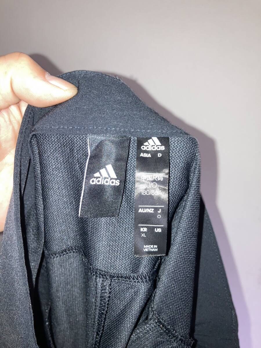 adidas ハーフパンツ　黒　O