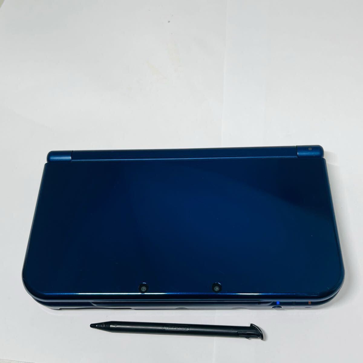★1円～ 動作確認済 New NINTENDO 3DSLL 本体 メタリックブルー 任天堂 送料全国600円 ニンテンドー metallic blue
