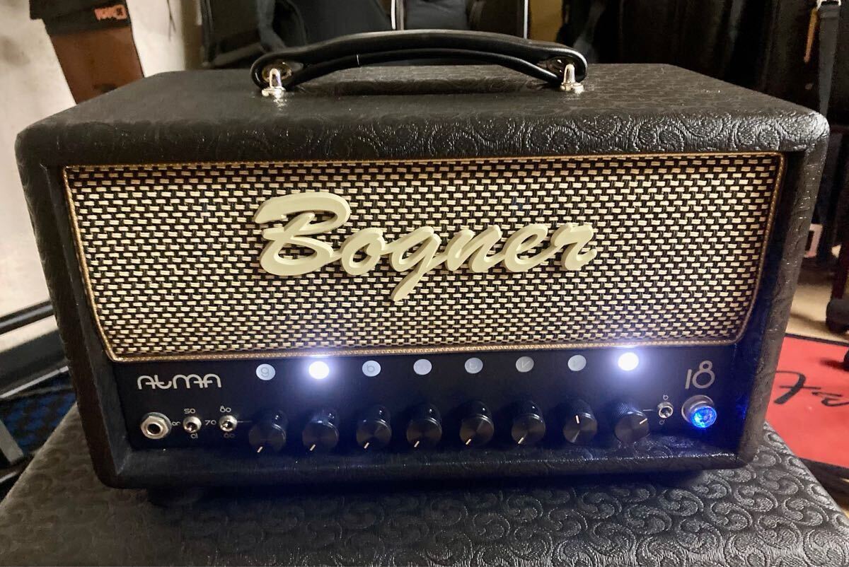 Bogner atma 18　ハイエンドギターアンプ　ミニヘッド　18Ｗ　ボグナー　木製シェル　特別仕様品