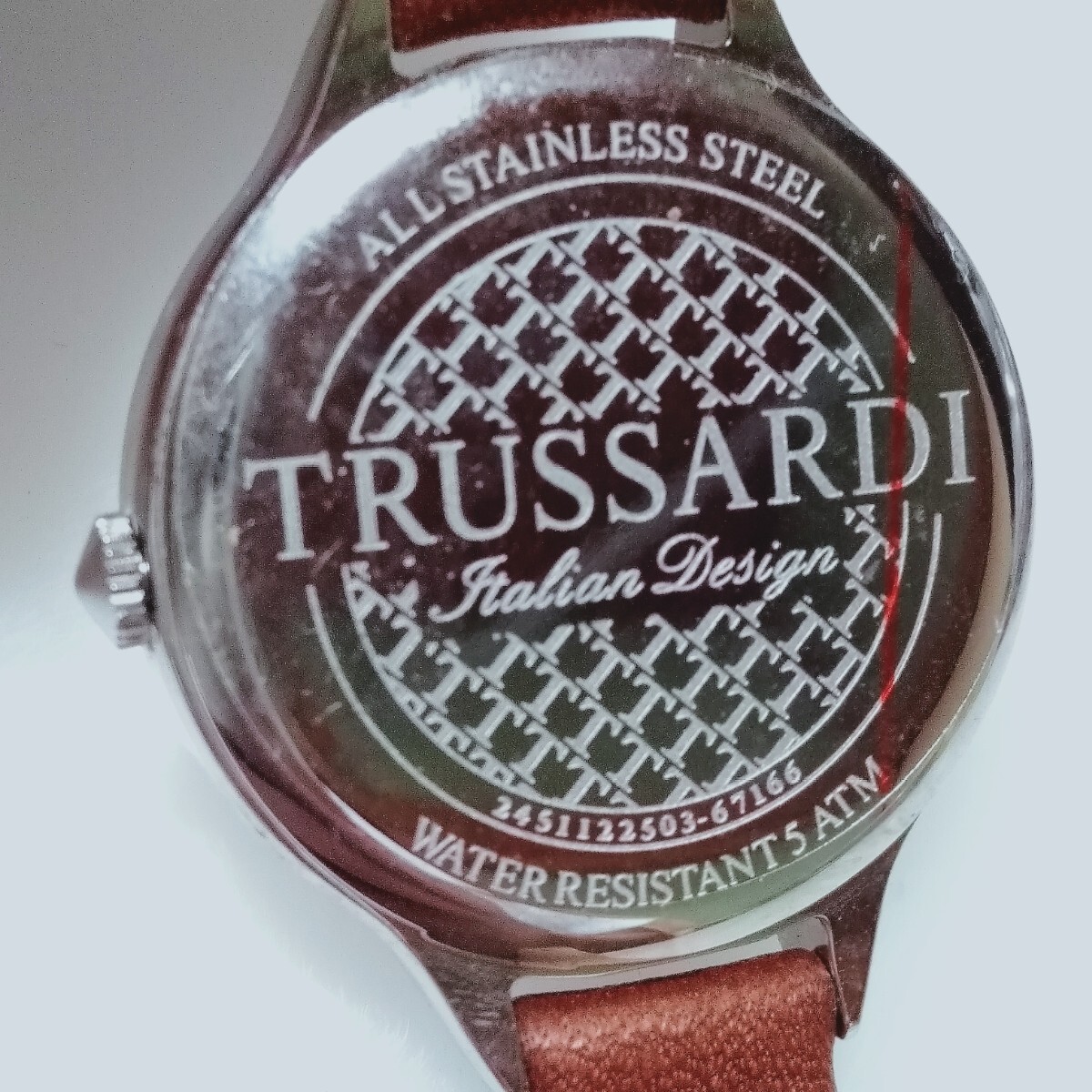 腕時(shí)計(jì)185か TRUSSARDIItalian Design MILANO ウィメンズ ウォッチ 動(dòng)作未確認(rèn) レトロ 