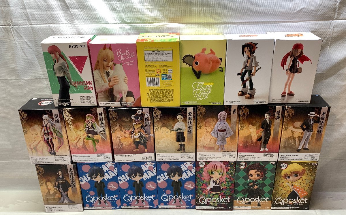 プライズフィギュア14点まとめ売り 呪術廻戦、チェーンソーマン