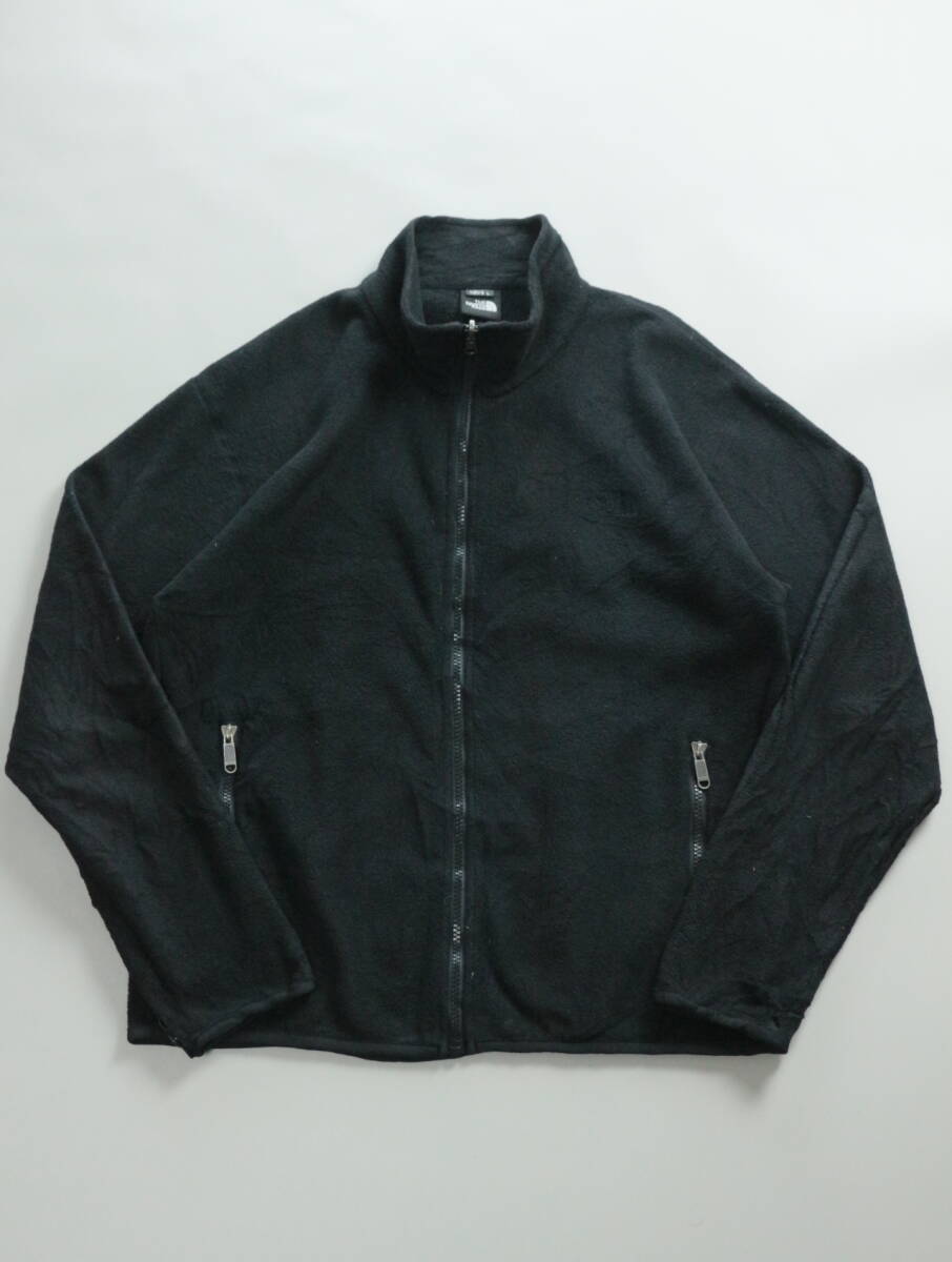 A116/THE NORTH FACE/ノースフェイス/NL45005/POLARTEC/フリースジャケット/メンズ/Lサイズ/ブラック/ワンポイント/アウトドア