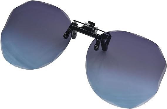 クリップオン サングラス 偏光サングラス 跳ね上げ式 紫外線をカット UV400 前掛けクリップ式サングラス II0102
