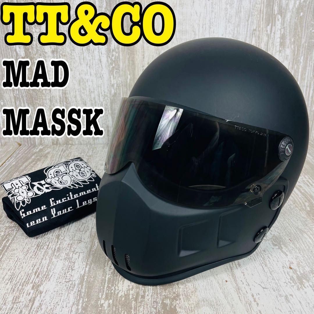 極希少品】TT&CO MAD MASSK マッドマックス ヘルメット tt01 極希少品】TT&CO MAD MASSK マッドマックス ヘルメット tt01