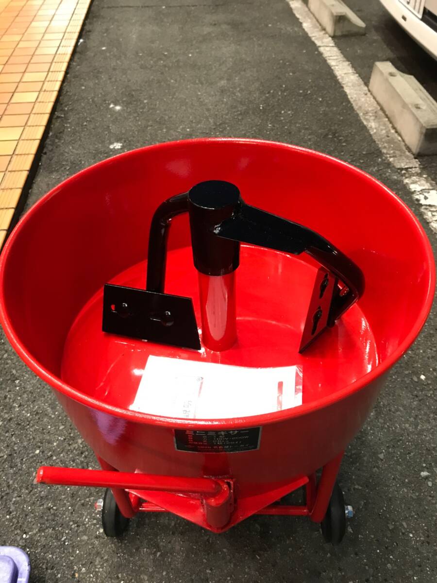 引取限定】【未使用品】名古屋トーカイ モルタルミキサー ミニ1 引取限定】【未使用品】名古屋トーカイ モルタルミキサー ミニ1