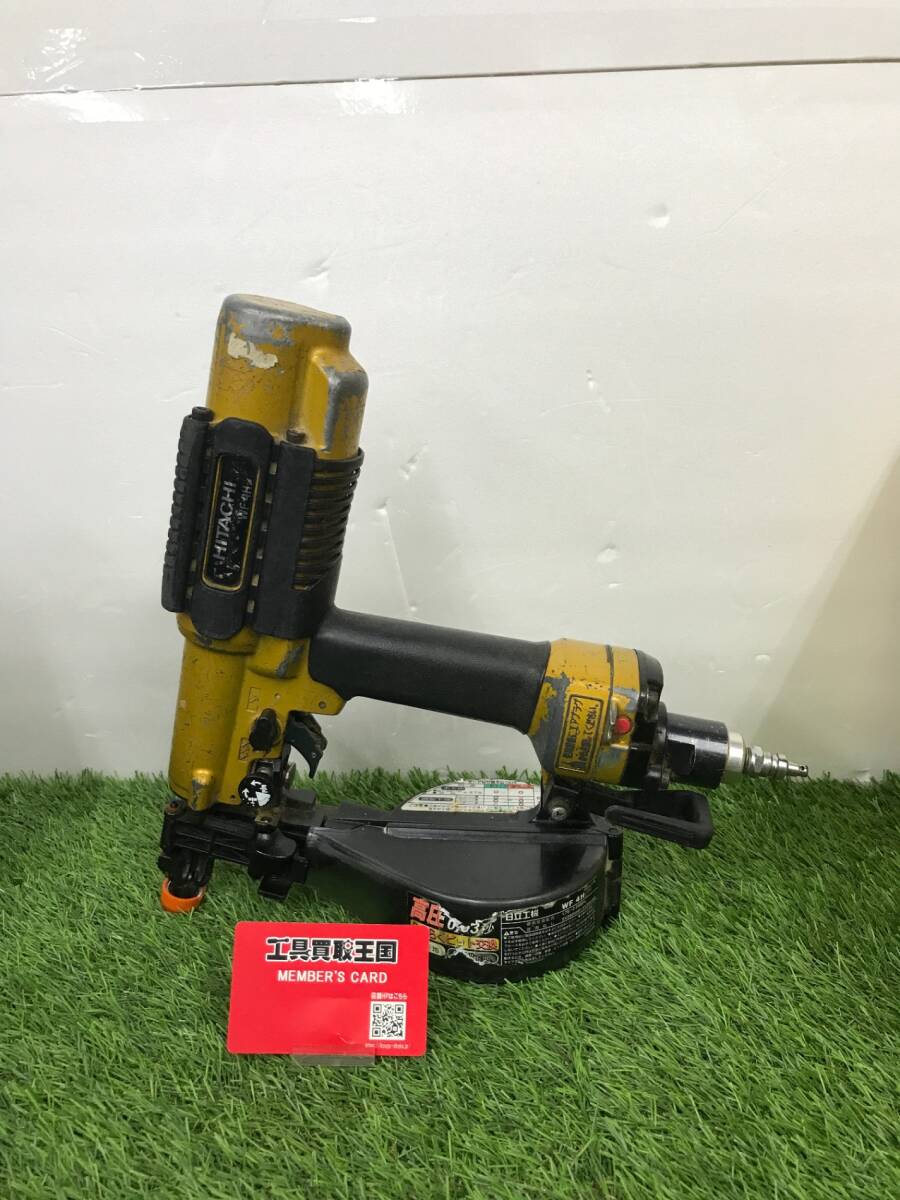 【中古品】★HITACHI　日立工機　WF4H　4mm　高圧ねじ打機　木下地用/鋼製下地用 ITQQOQ6U6B7C
