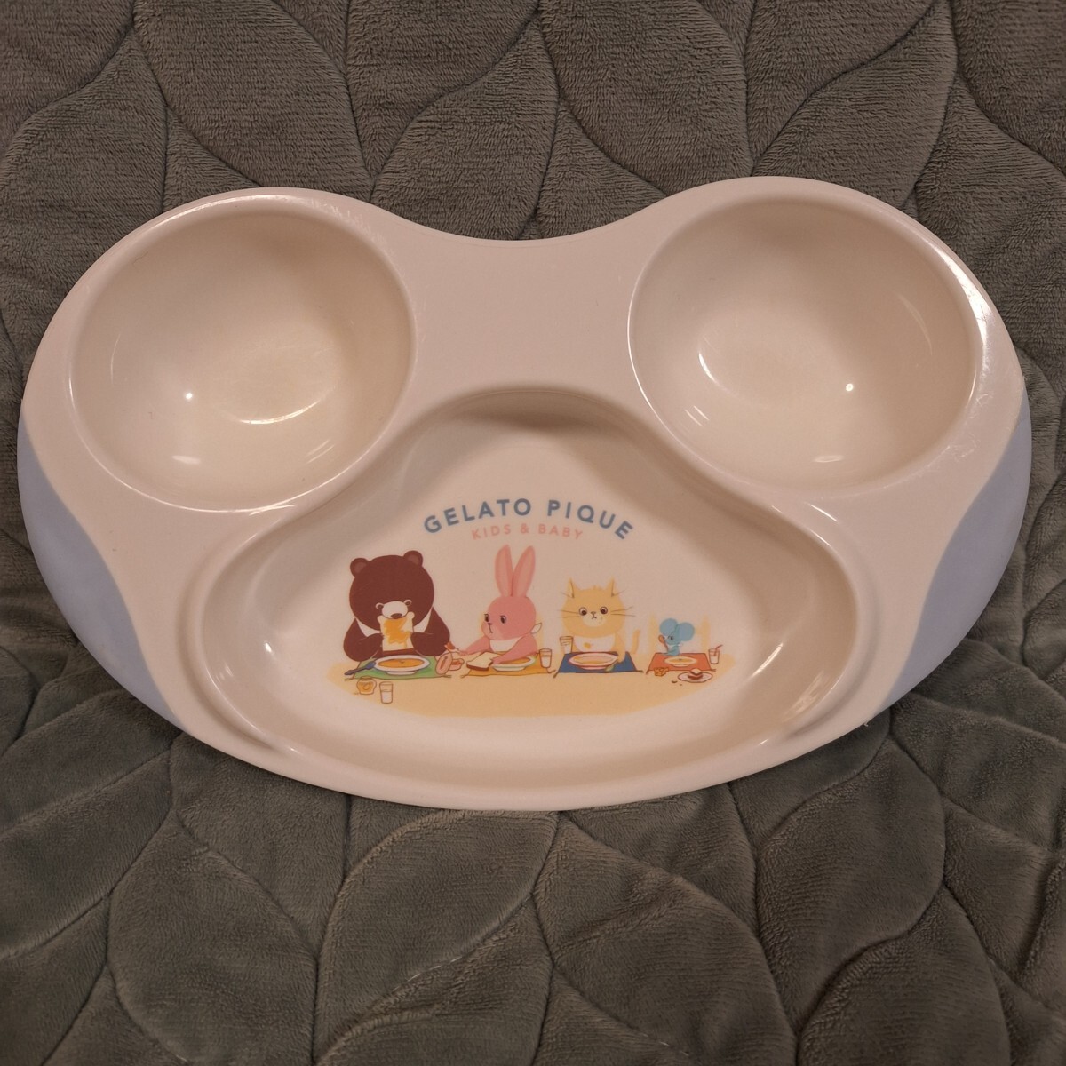 ジェラピケ ランチプレート お子様プレート 食器 皿 ジェラートピケ 離乳