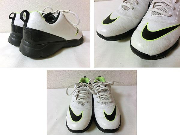 #NIKE 818734 Nike Kids * женский туфли для гольфа 23cm белый б/у 