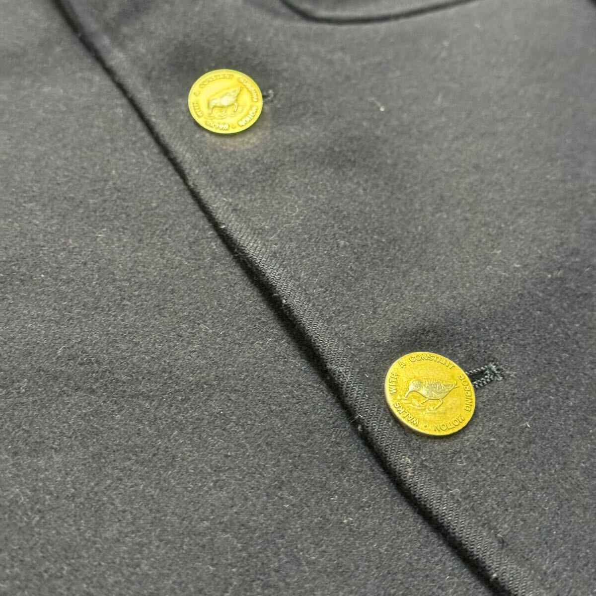 OOO* superior article / gorgeous!! gold button equipment ornament \' made in Japan \' THE BLAZER NEWYORKER new yo- car thick wool 100% tailored jacket 92A5 outer gentleman clothes 