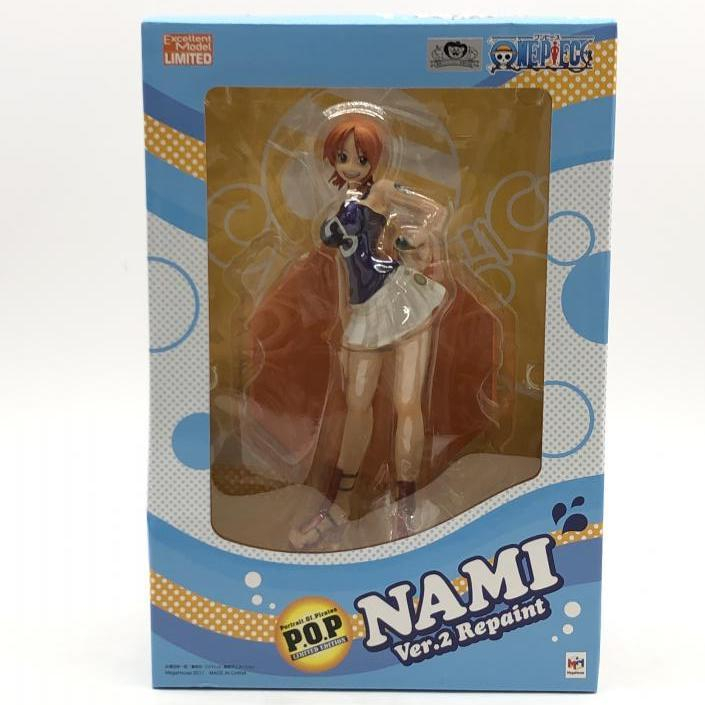 【中古】未開封・箱イタミ)ナミ Ver.2 リペイント Portrait.Of.Pirates (P.O.P) LIMITED EDITION[240024481620]