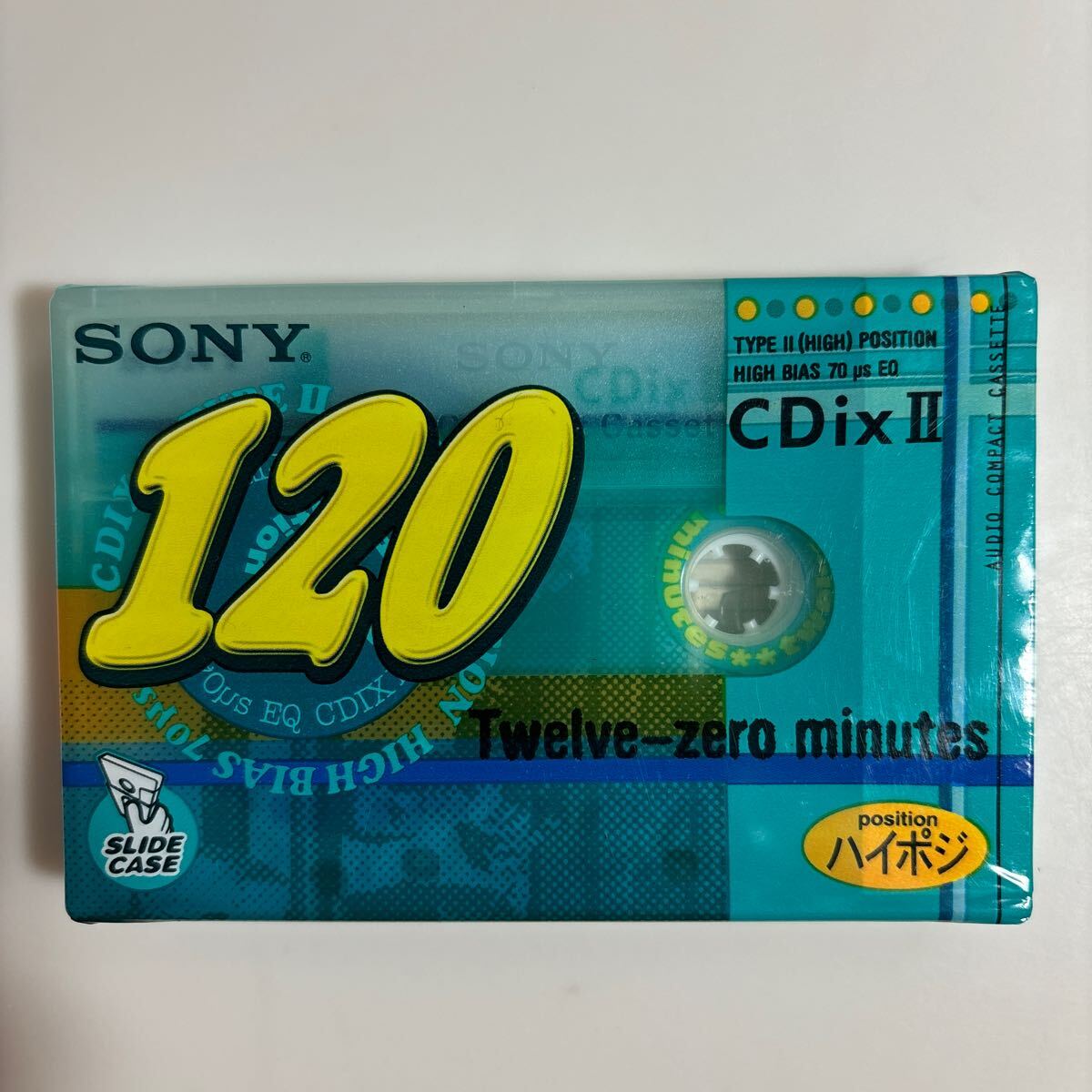 カセットテープ ハイポジション SONY CD ixⅡ 120分1本・maxell カセットテープ ハイポジション SONY CD ixⅡ 120分1本・maxell