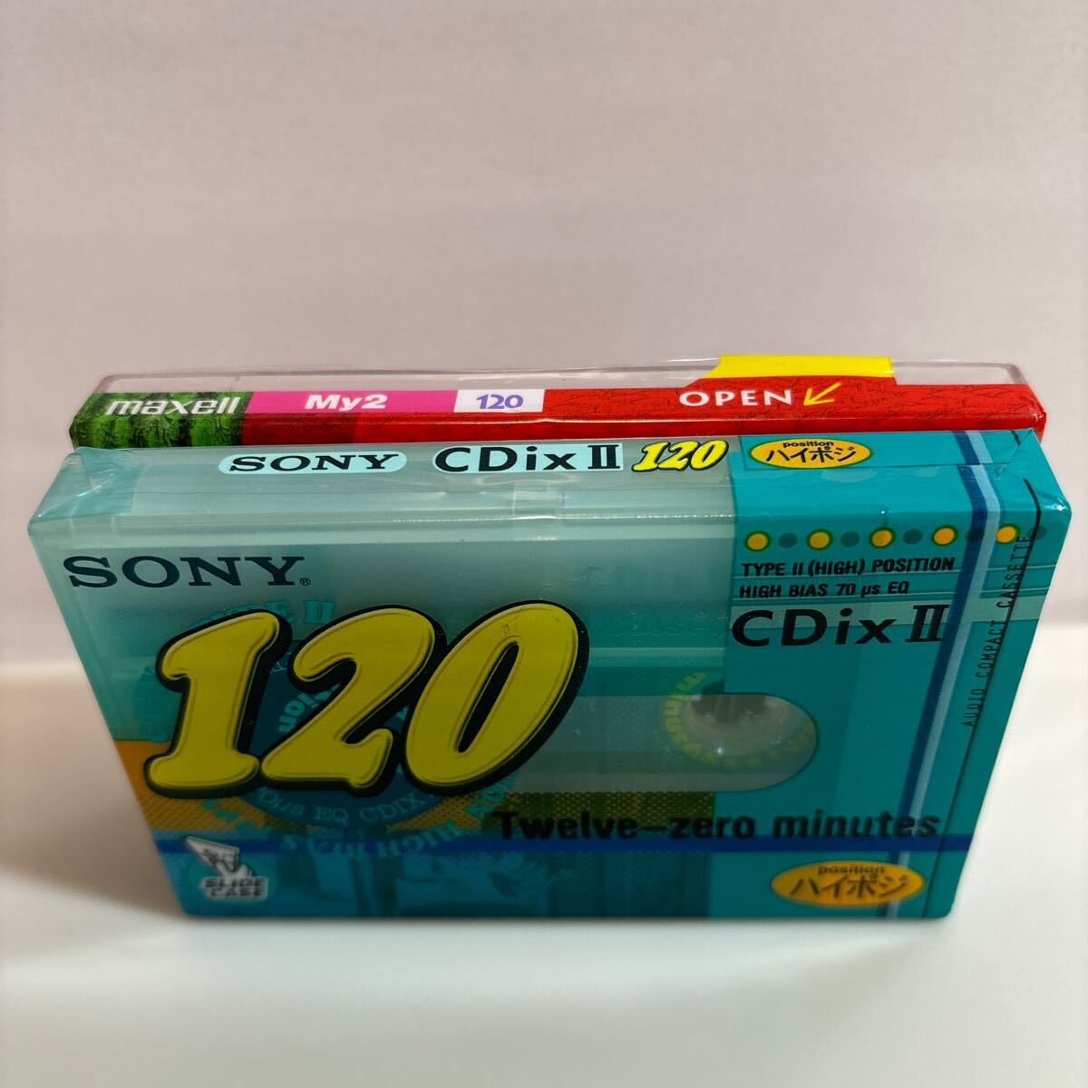 激安アウトレット通販 ハイポジション カセットテープ SONY 120分1本・maxell ixⅡ CD その他