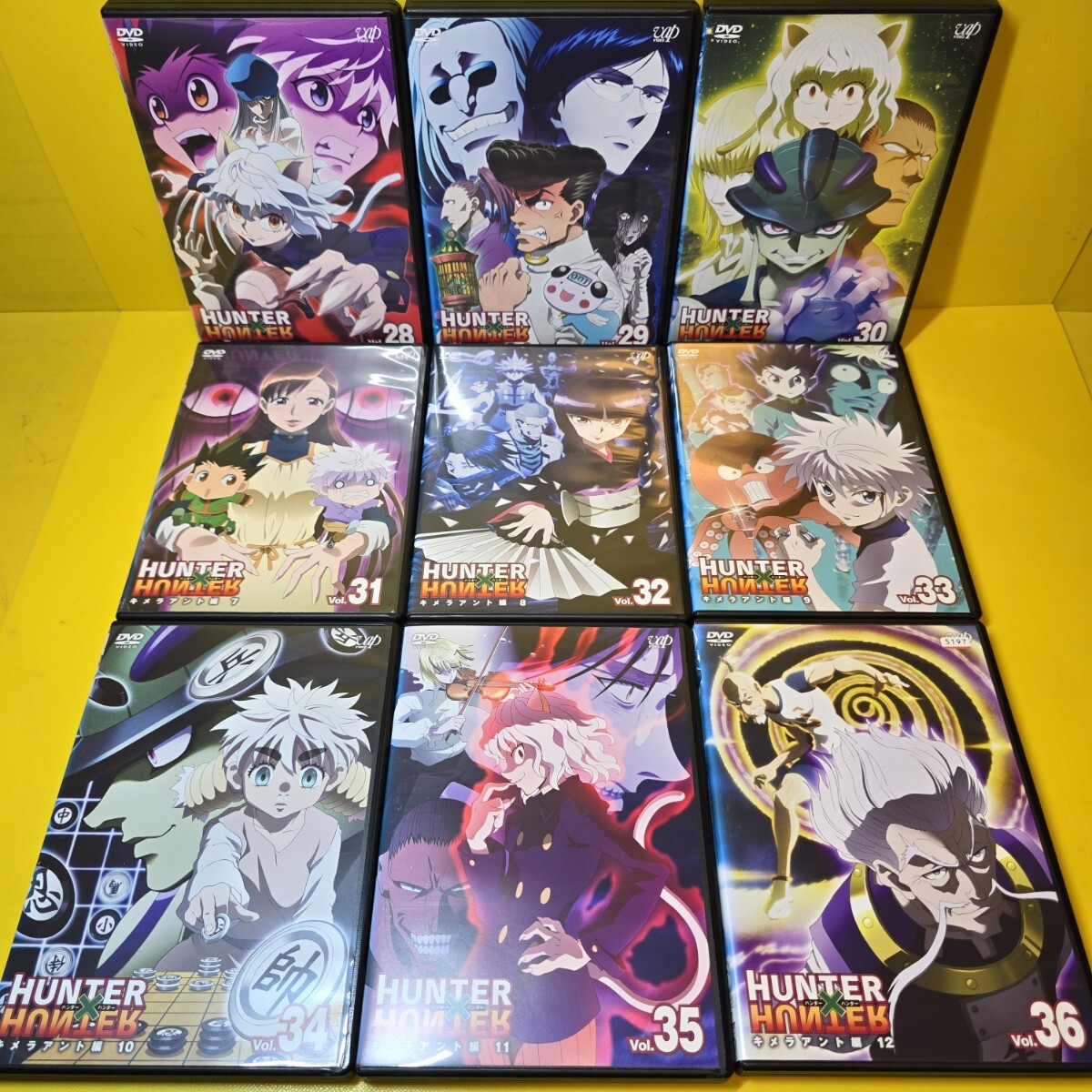 新品ケース交換済み HUNTER×HUNTER ハンターハンター【DVD】全49 新品ケース交換済み HUNTER×HUNTER ハンターハンター【DVD】全49
