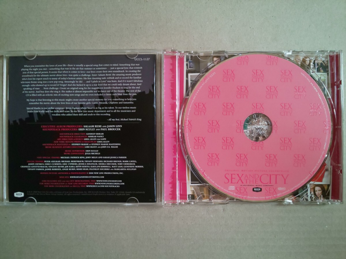 CD セックス・アンド・ザ・シティ オリジナル・サウンドトラック_画像3