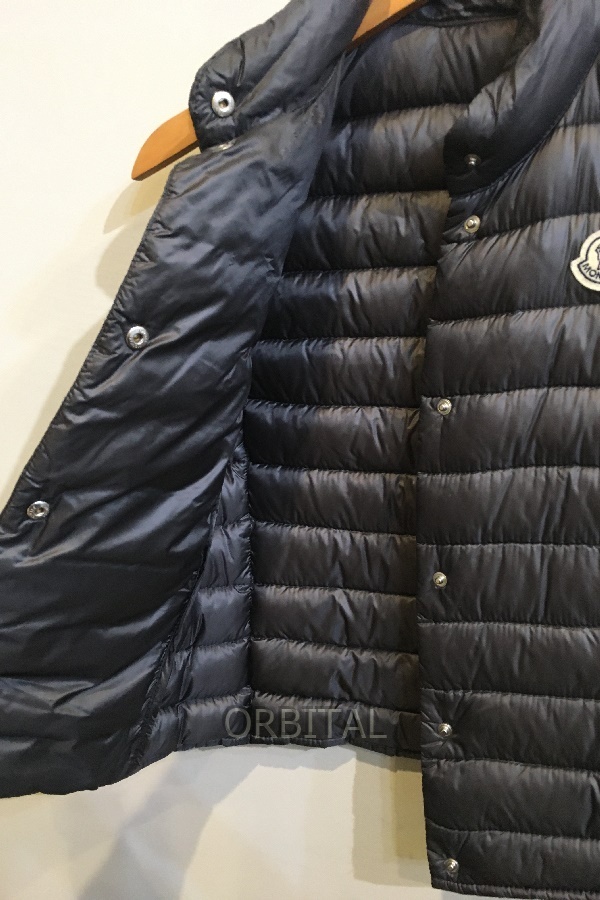  two . sphere ) MONCLER Moncler LIANE rear -ne down vest regular price 157,300 jpy gray lady's 00 domestic regular 