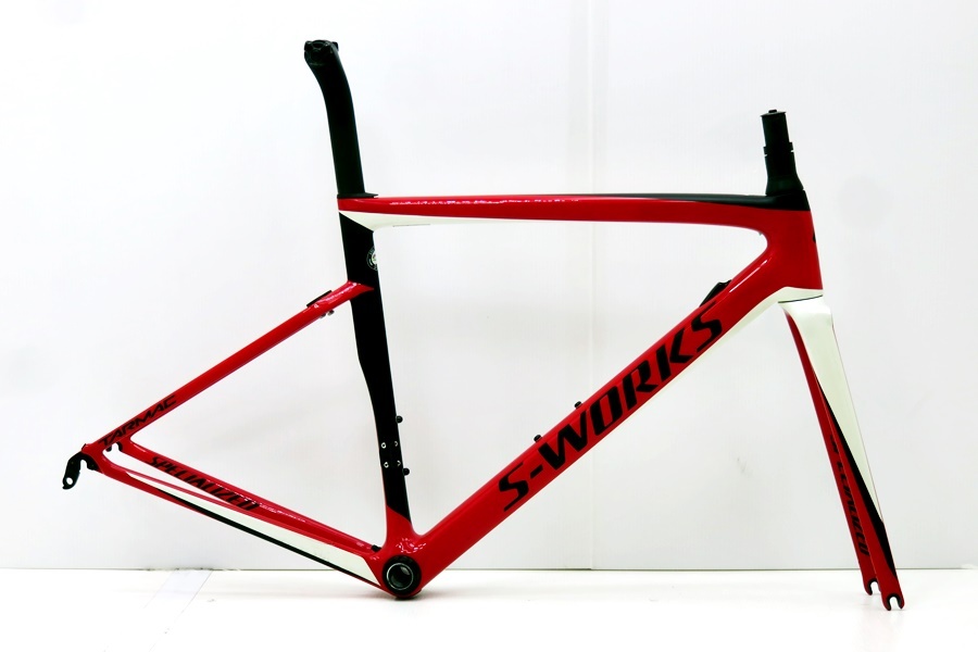 ★★スペシャライズド SPECIALIZED S-WORKS TARMAC SL6 2019年モデル カーボン ロードバイク用フレーム 52サイズ レッド
