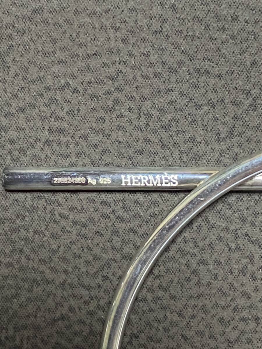 未使用新品】希少 人気 HERMES エルメス シルバー925《ループ 未使用新品】希少 人気 HERMES エルメス シルバー925《ループ