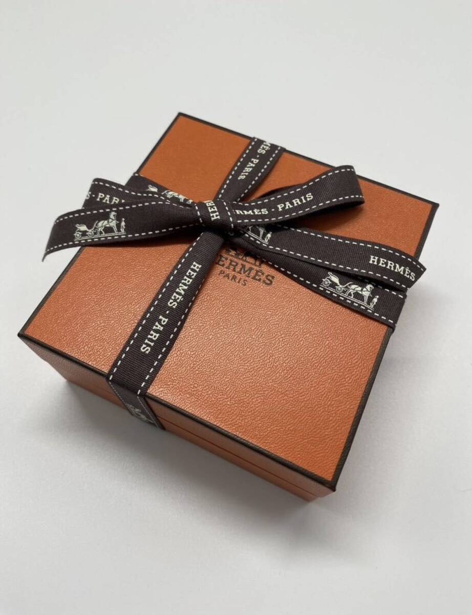 未使用新品】HERMES エルメス シルバーリング シェーヌダンクル 未使用新品】HERMES エルメス シルバーリング シェーヌダンクル